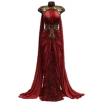 Crimson Goddess Gown