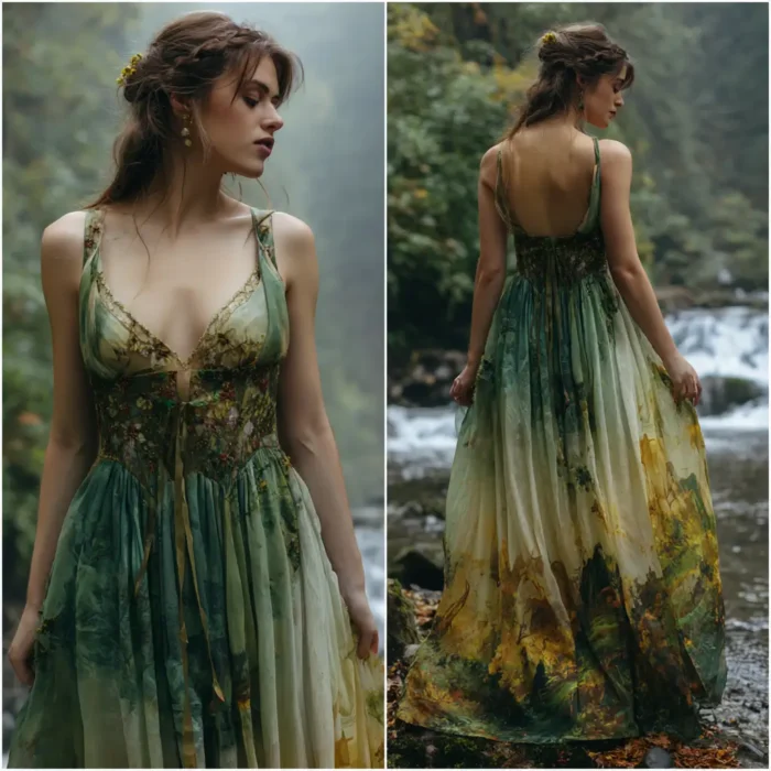 Enchanted Forest Dress - Image 2