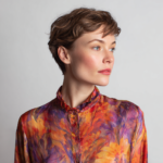 Aurora Silk Blouse - Image 2