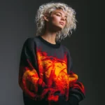 Ember Glow Sweater