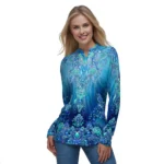 Sapphire Dreams Blouse - Image 3