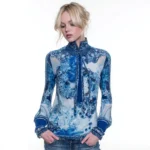 Sapphire Dreams Blouse - Image 2
