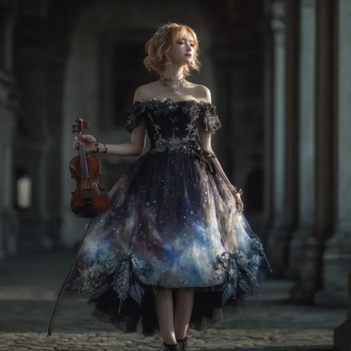 Starlight Serenade Dress - Image 3