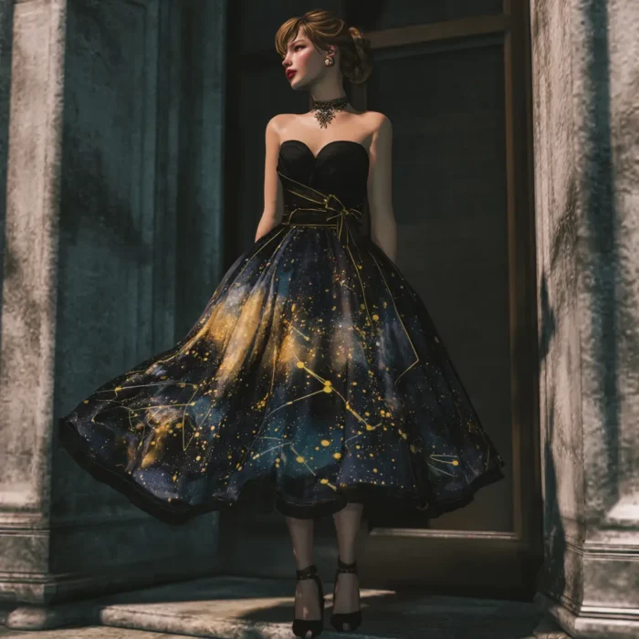 Starlight Serenade Dress - Image 2